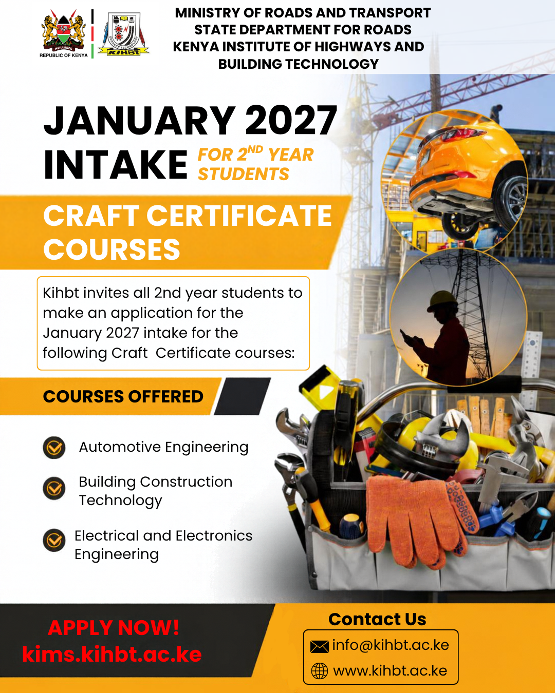 Craft Certificate Courses