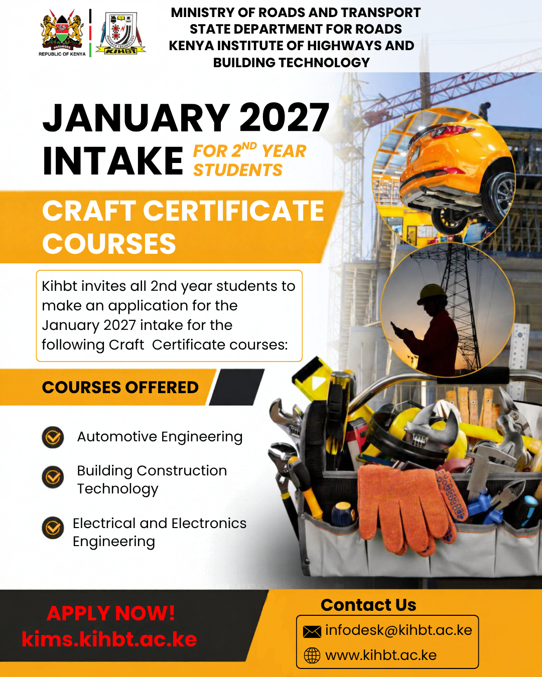 Craft Certificate Courses