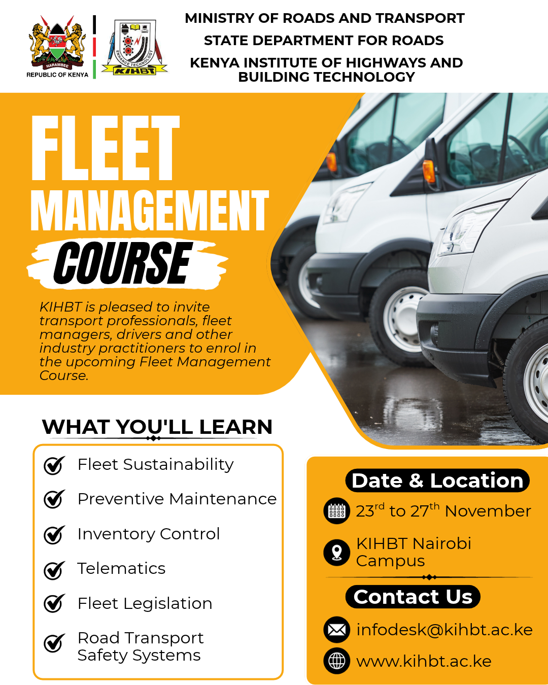 Fleet Management Course