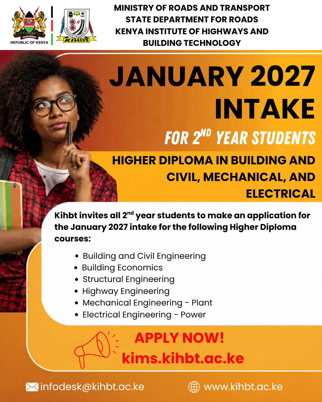 Higher Diploma Intake